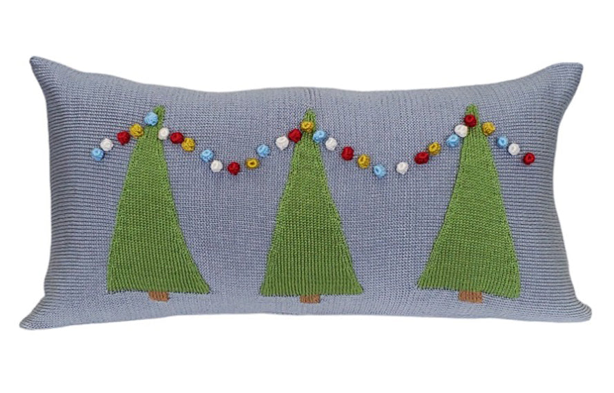 Tree Farm Lumbar Pillow – Melange Collection