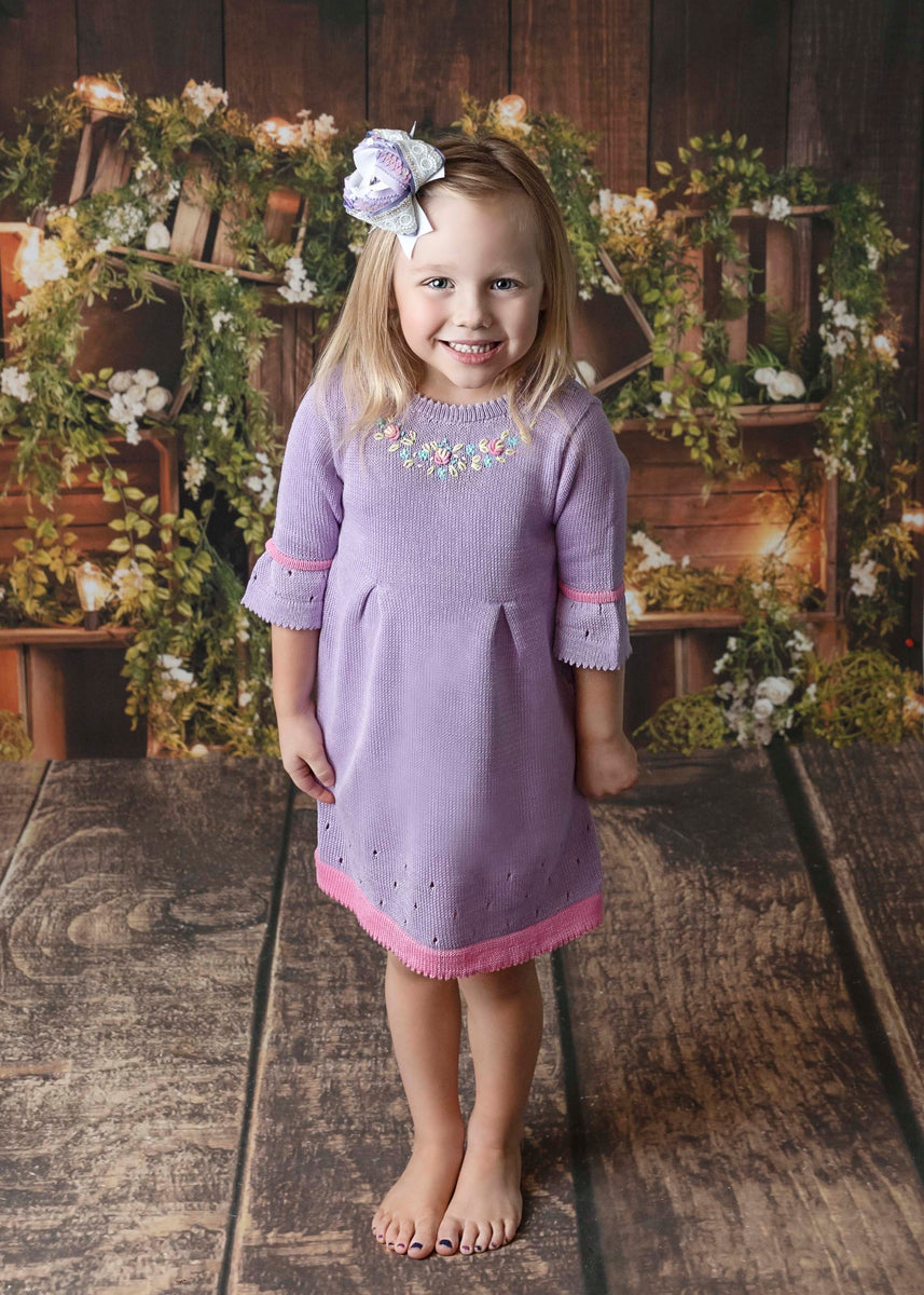 Melange Collection Lilac Easter Dress in Purple at Nordstrom, Size 6M