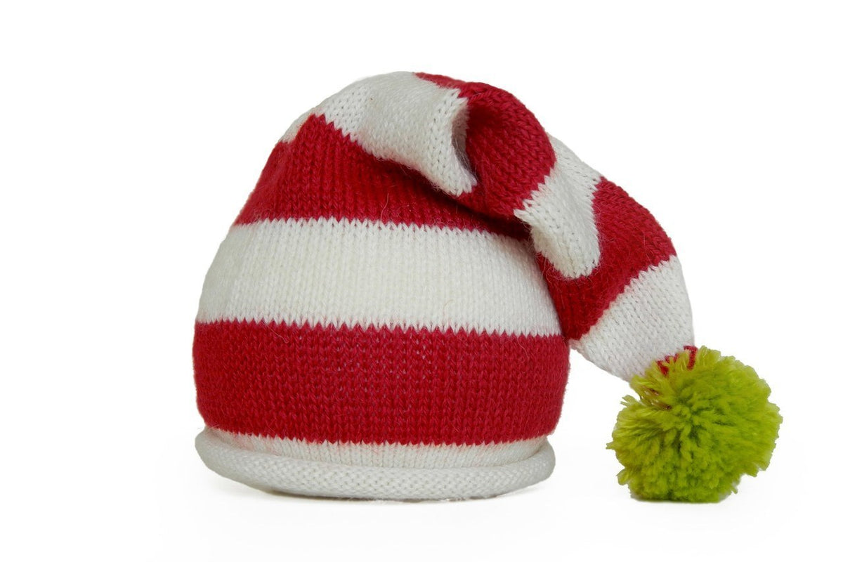 NWOT Hand‑Knit Wool Hat – German Christmas Market Find ?✨ Fleece-lined hats sold at Christmas markets? main image 3