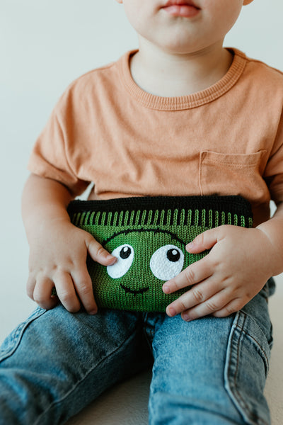 Monster Zippered Pencil Bag