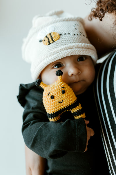 Bumblebee Baby Hat