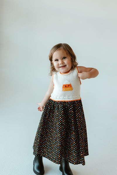 Candy Corn Halloween Dress