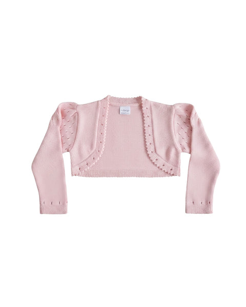 Pink Bolero Cardigan