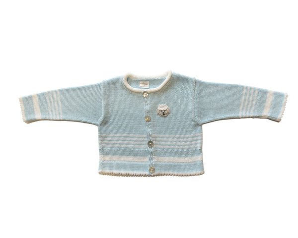 Lamb Cardigan, Blue