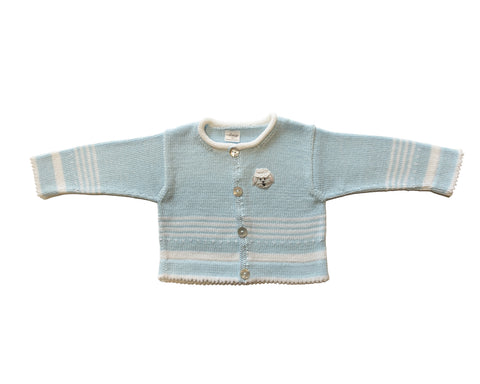 Lamb Cardigan, Blue