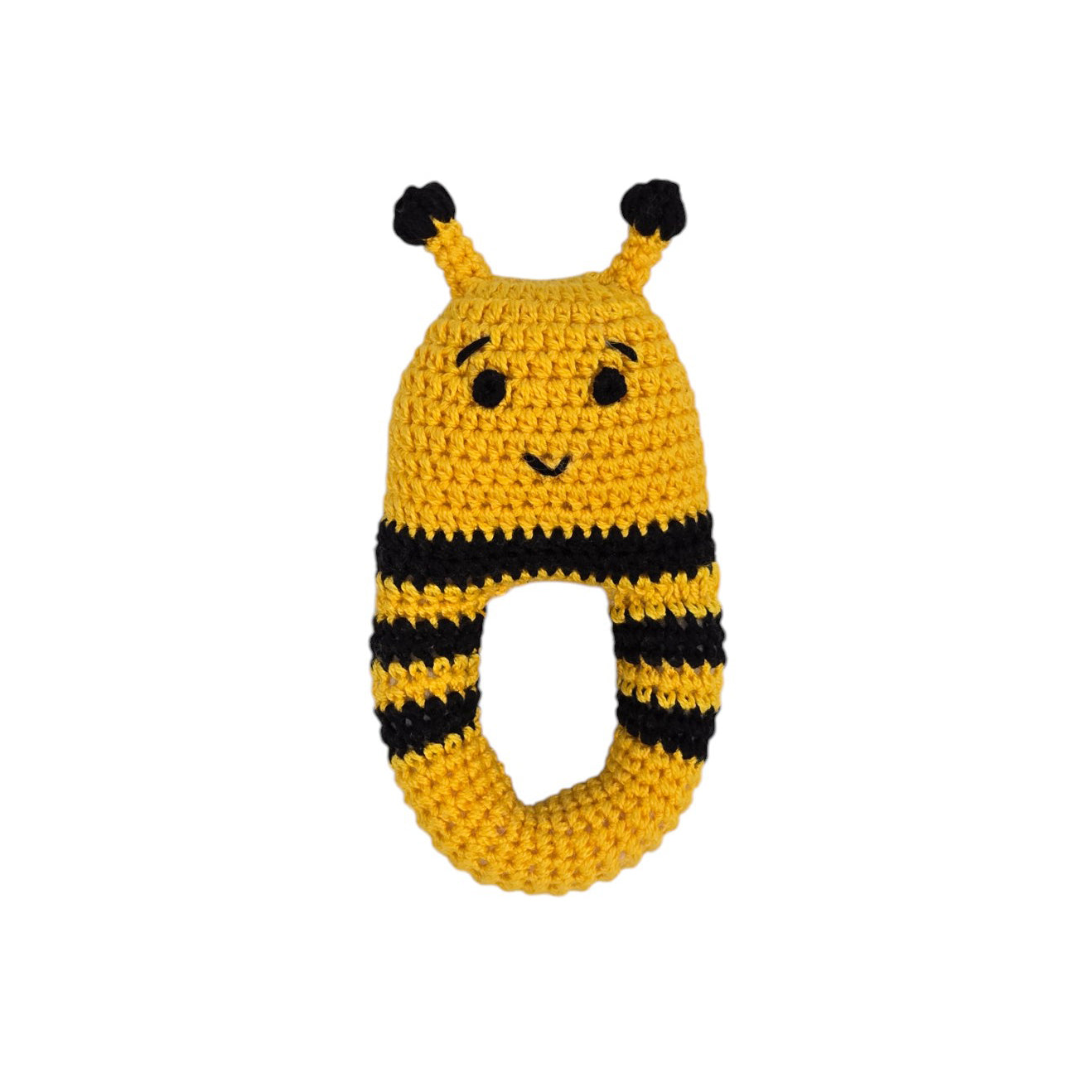 Bumble Rattle Crochet Bumblebee Rattle – Melange Collection