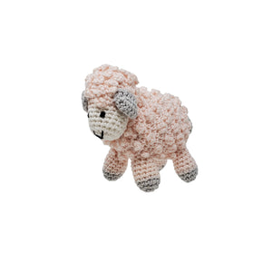Little Crochet Lamb, Pink
