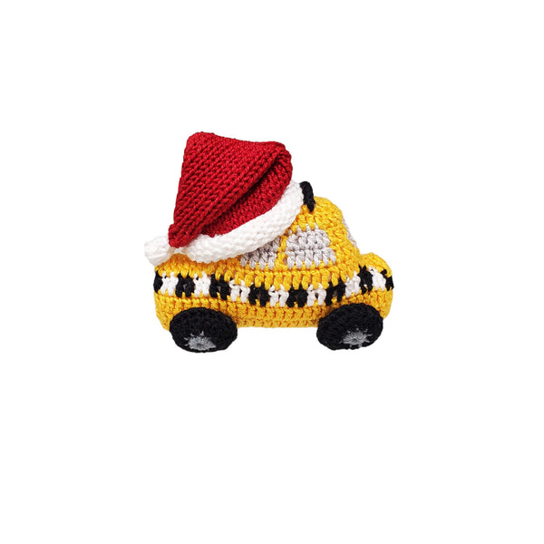 Taxi Cab Ornaments, set of 3