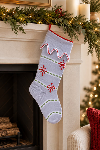 Snowflake Stocking