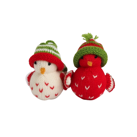 Winter Birds Ornaments