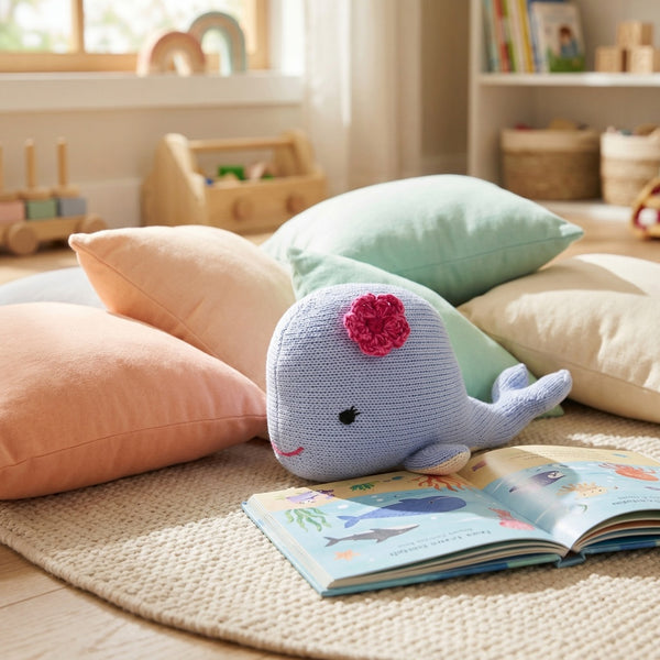 Whale with Flower