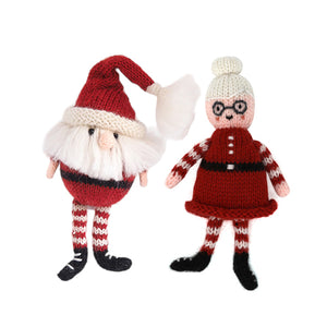 Mr. and Mrs. Claus Ornaments