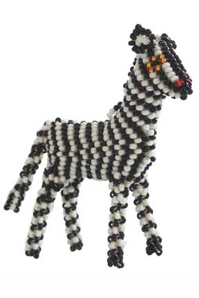 Zebra Brooch