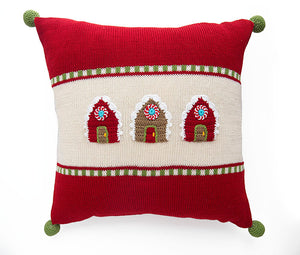 Gingerbread House 14" Pillow