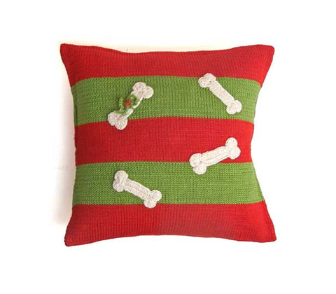 Dog Bone 10" Pillow