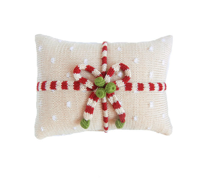 Gift Mini Pillow, Ecru