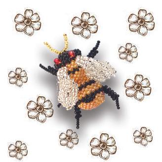 Bumblebee Brooch