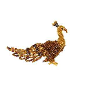 Peacock Brooch