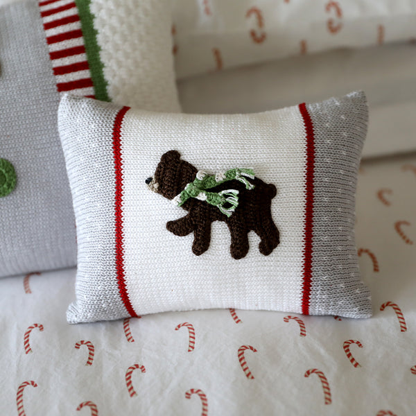 Brown Bear Mini Pillow