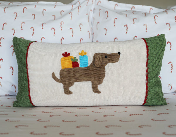 Dachshund Lumbar Pillow