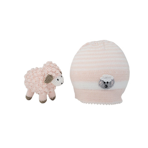 Pink Lamb Gift Set