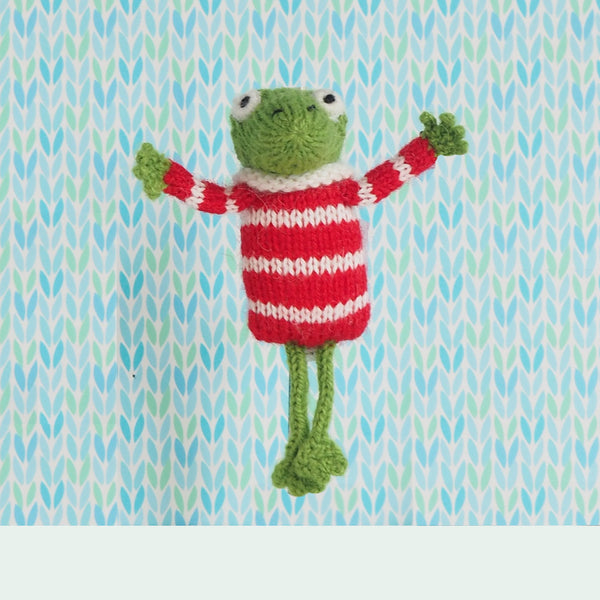 Frog Ornament- set of 2