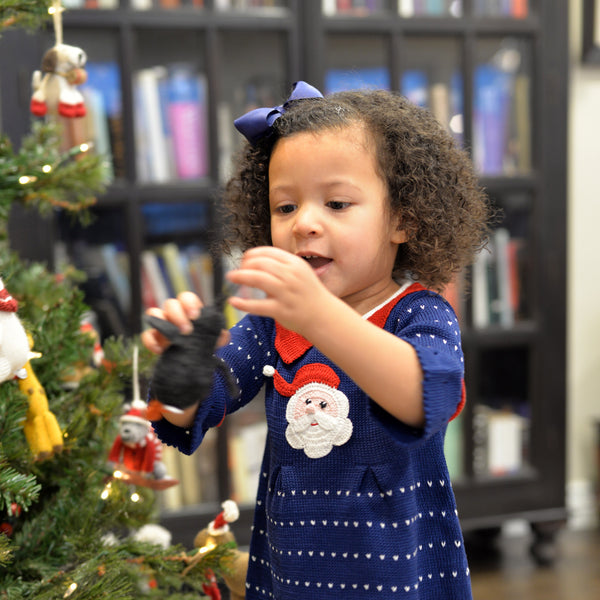 Blue Santa Dress