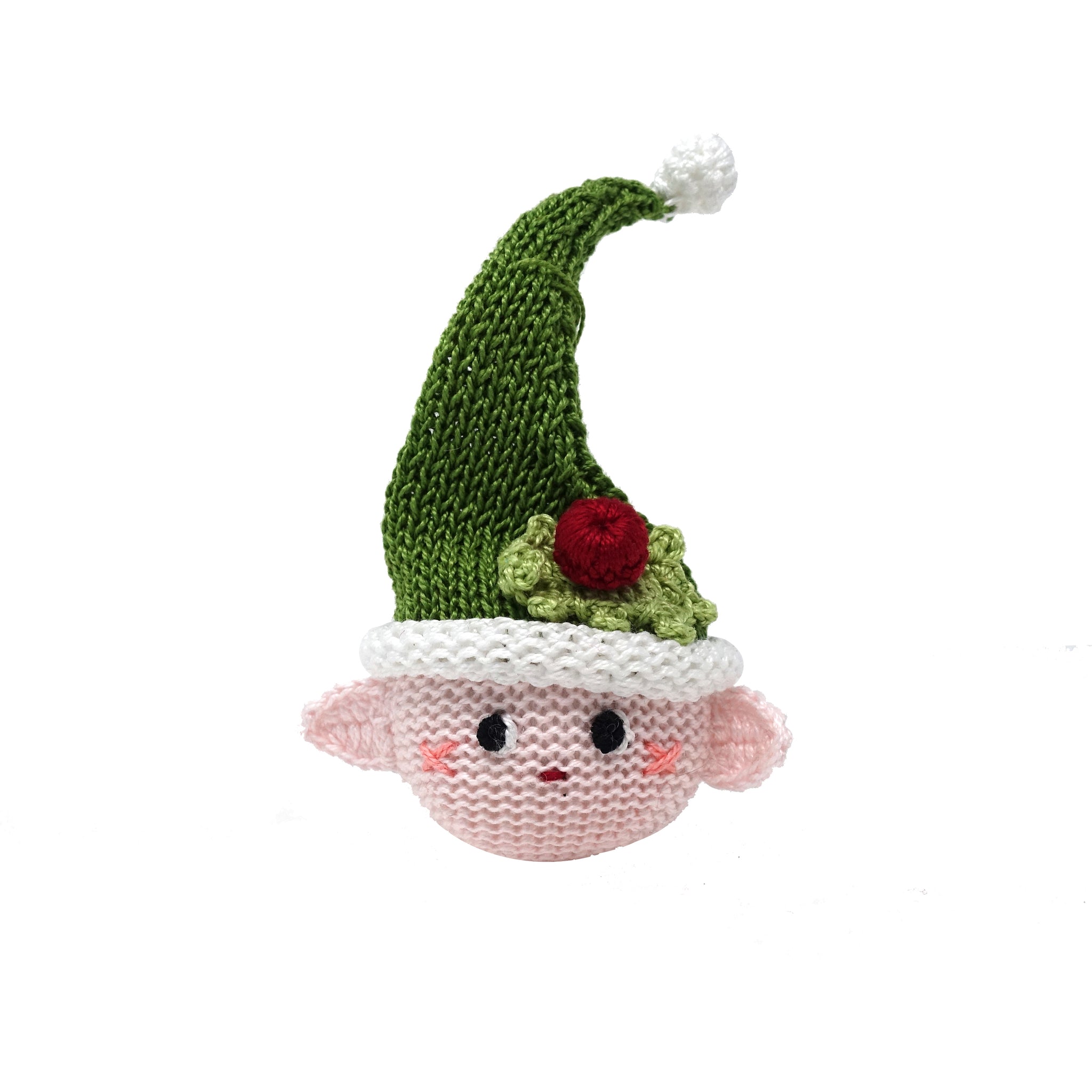Crochet Elf Ornament