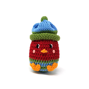 Crochet Cardinal Ornament