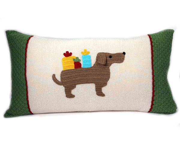 Dachshund Lumbar Pillow