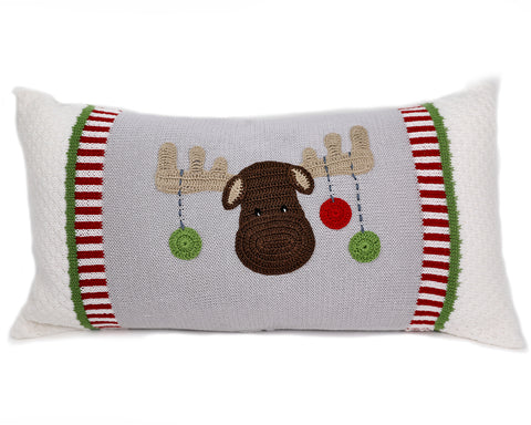 Moose Lumbar Pillow