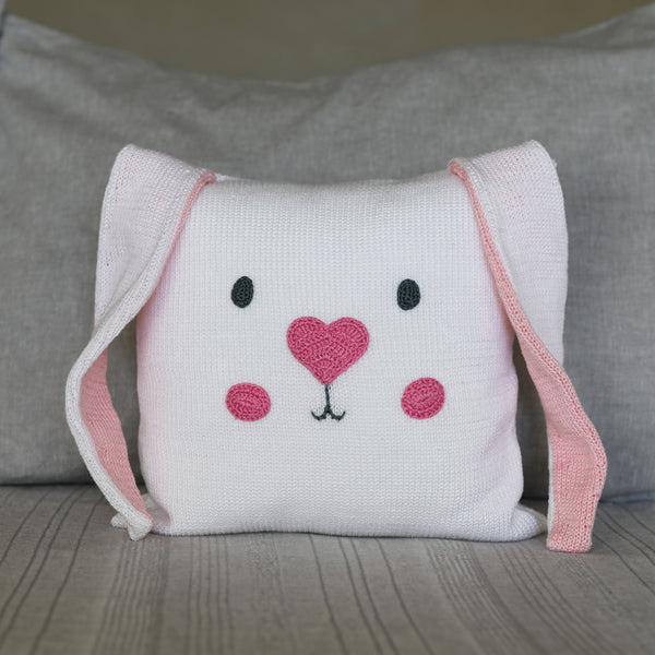 Bunny Face 10" Pillow