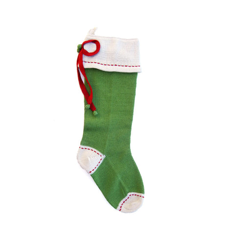 Bow Stocking, Green