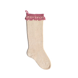 Boho Stocking, Rose