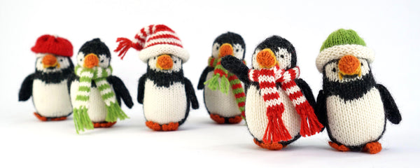 Puffin Ornament- set of 3