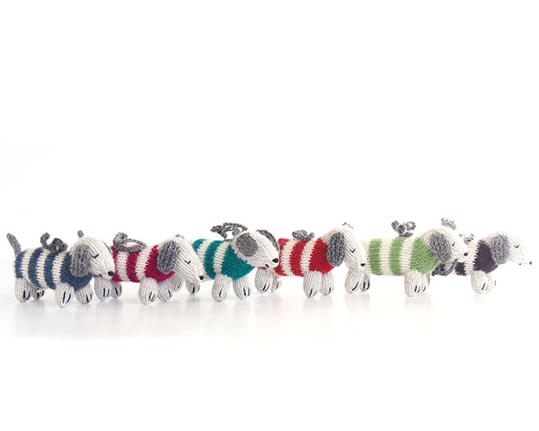 Dachshund Ornaments - set of 6