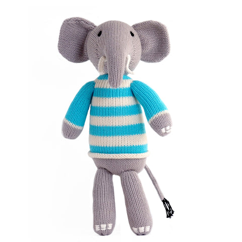Elephant in Sweater, Blue