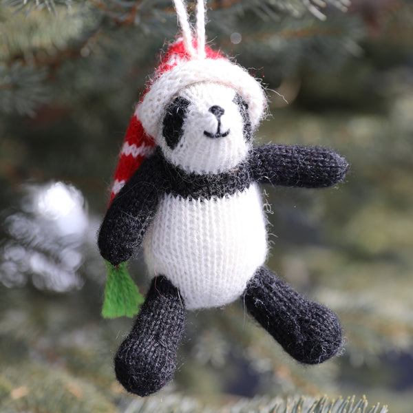 Panda Ornament- set of 2