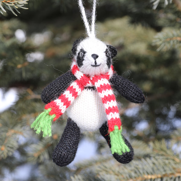 Panda Ornament- set of 2