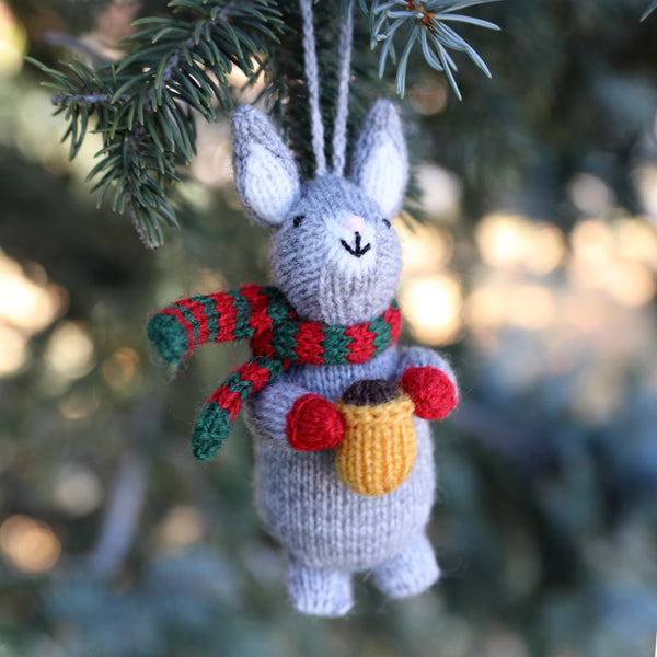 Bunny with Cocoa Ornament