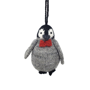 Penguin with Bowtie Ornament