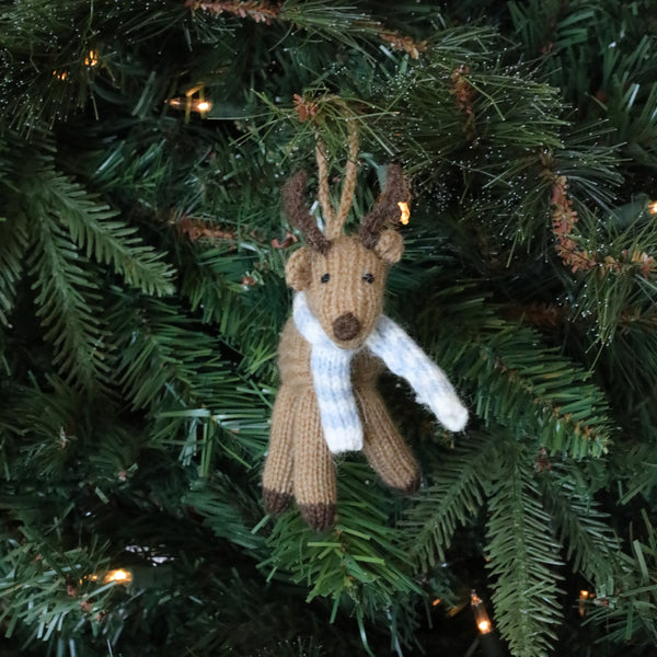 Reindeer Ornaments, set of 3