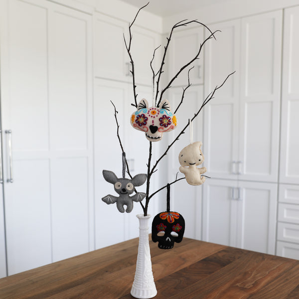 Halloween Ornaments- set of 4