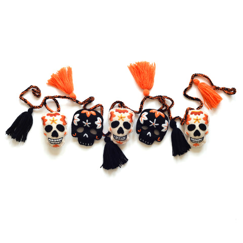 Skull Halloween Garland