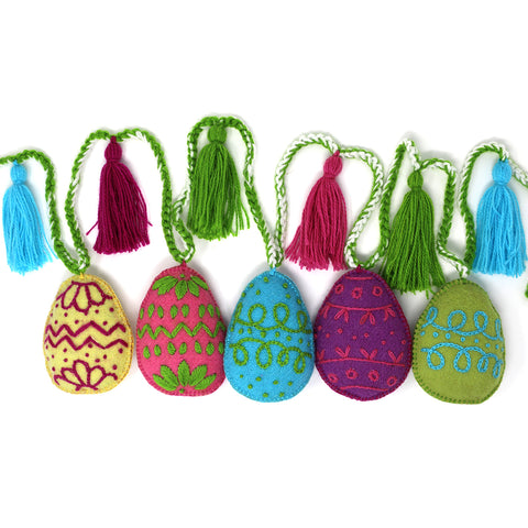 Easter Egg Garland - Bright