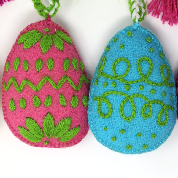 Easter Egg Garland - Bright